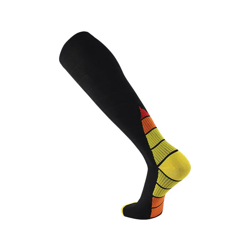 Brothock Outdoor Running pressure socks adult nylon sports socks new custom elasticity fitness stockings knee compression socks
