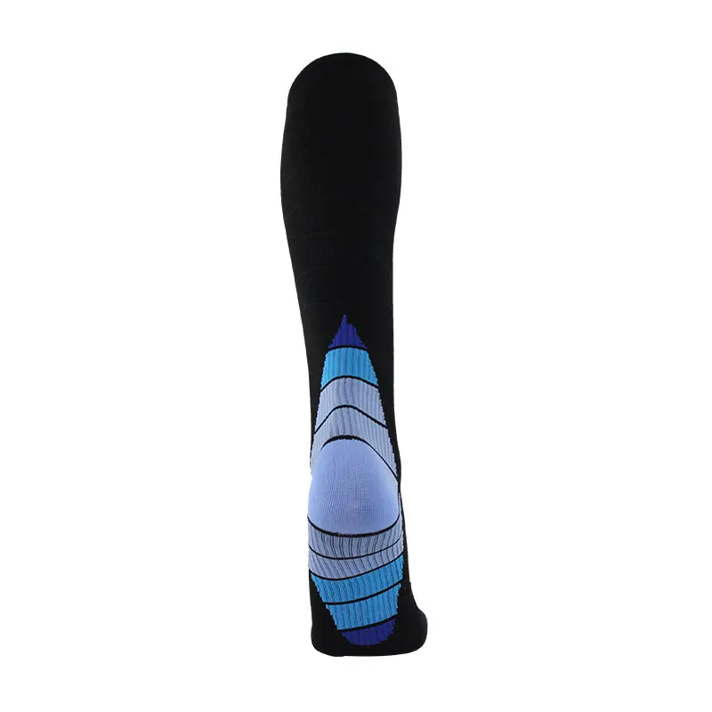 Brothock Outdoor Running pressure socks adult nylon sports socks new custom elasticity fitness stockings knee compression socks