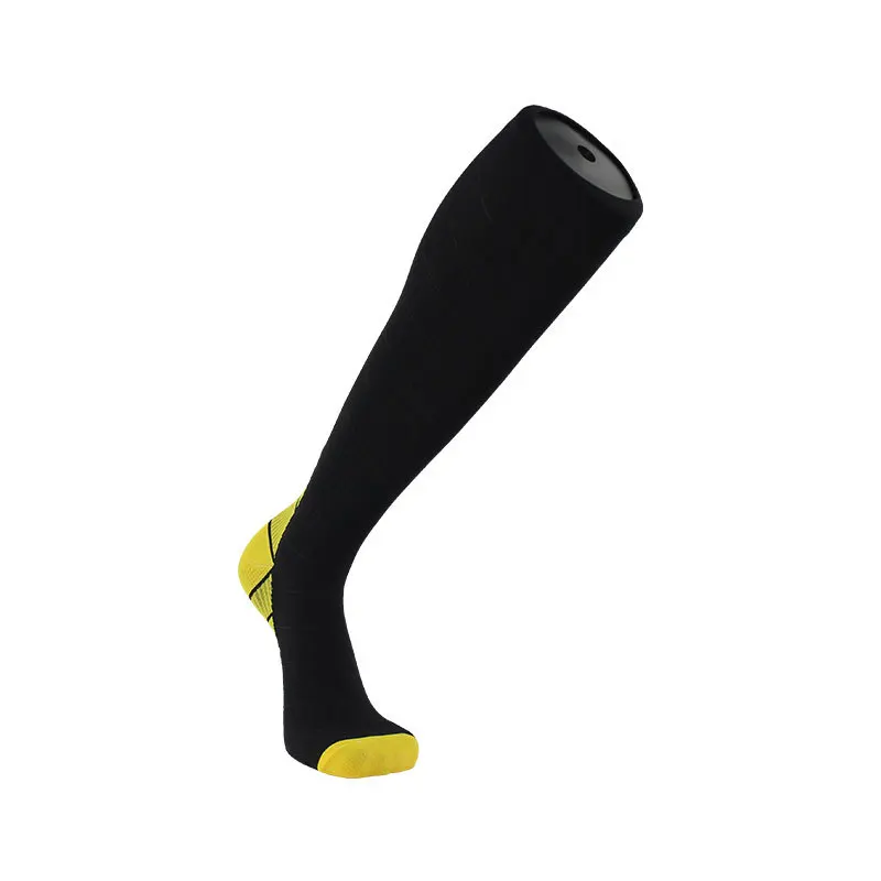 Brothock Outdoor Running pressure socks adult nylon sports socks new custom elasticity fitness stockings knee compression socks