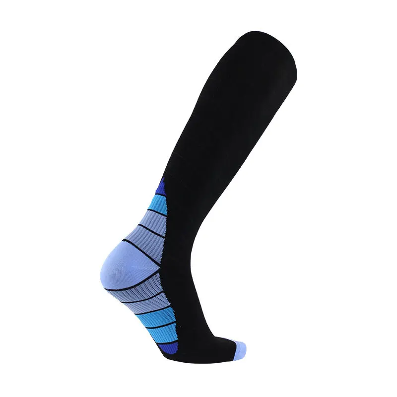 Brothock Outdoor Running pressure socks adult nylon sports socks new custom elasticity fitness stockings knee compression socks