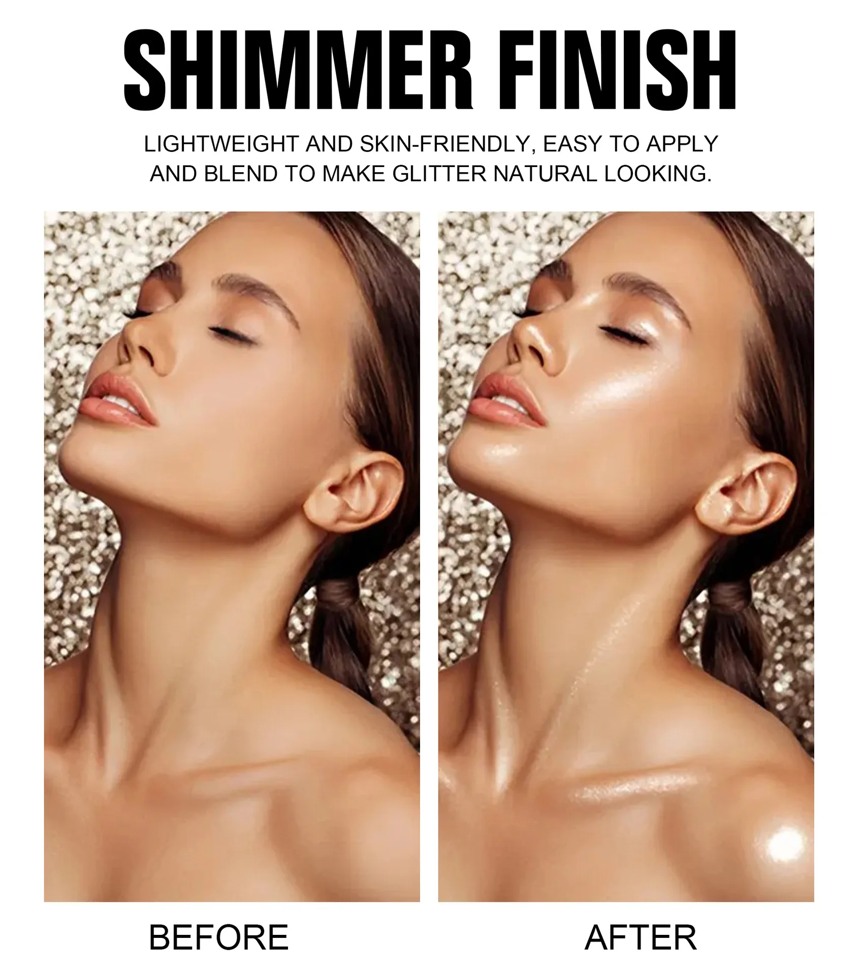 5 Color Shimmer Powder Spray For Body Face Hair Makeup Glitter Highlighter Brightening Sparkle Party Cosmetics