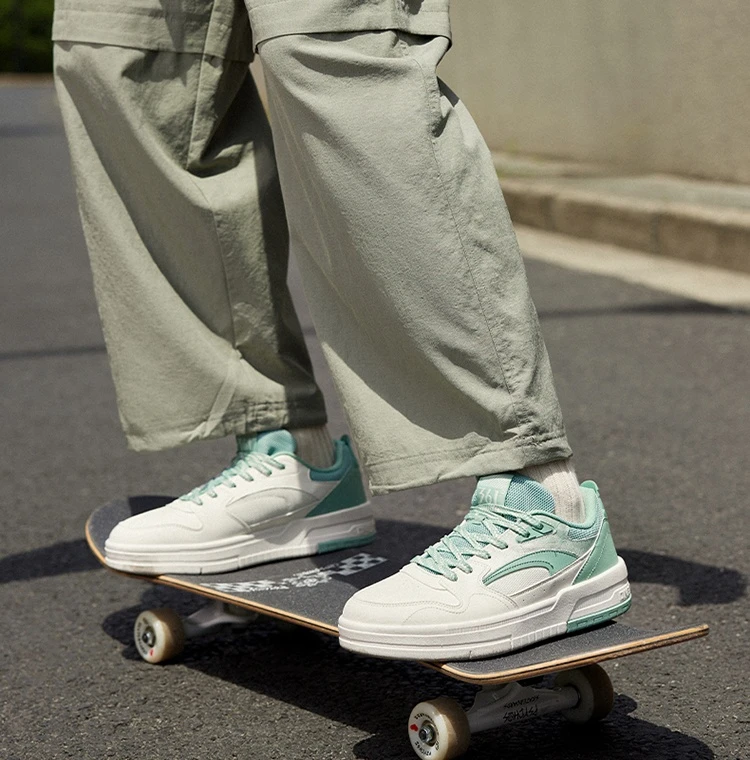 361 Degree NEW Men Skateboard Shoes Casual Splash Proof Leisure Non-Slip Wear-Resistant Soft Elastic Male Sneakers 672536608