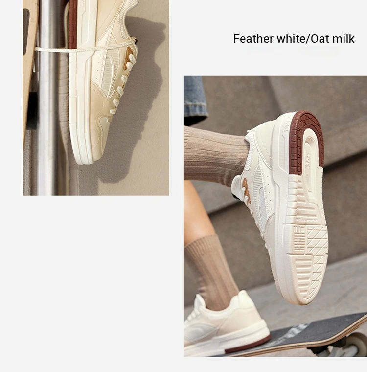 361 Degree NEW Men Skateboard Shoes Casual Splash Proof Leisure Non-Slip Wear-Resistant Soft Elastic Male Sneakers 672536608