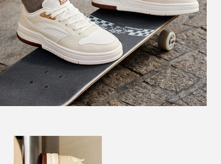 361 Degree NEW Men Skateboard Shoes Casual Splash Proof Leisure Non-Slip Wear-Resistant Soft Elastic Male Sneakers 672536608