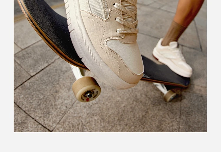 361 Degree NEW Men Skateboard Shoes Casual Splash Proof Leisure Non-Slip Wear-Resistant Soft Elastic Male Sneakers 672536608