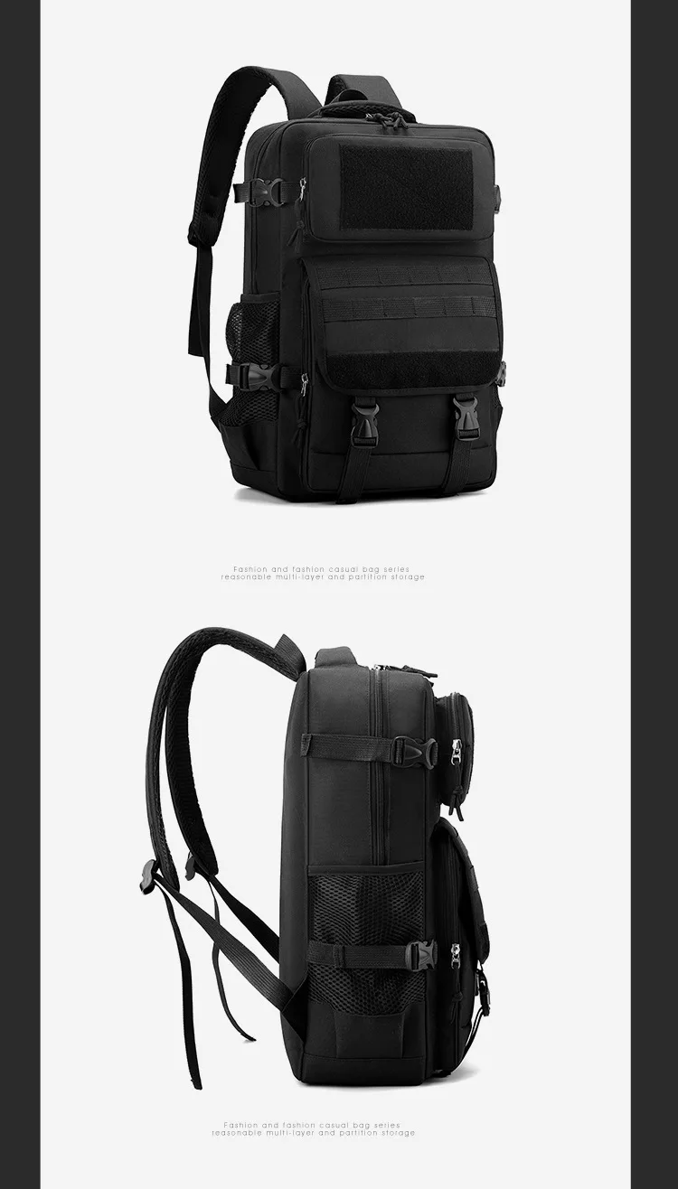Outdoor Camping Backpack Tactical Travel Bags Climbing Hiking Trekking Mountaineering Shoulder Students Rucksack for Men Women