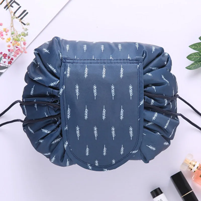 Women Travel Magic Pouch Drawstring Cosmetic Bag Organizer Lazy Make Up Cases Storage Bag Kit Box Tools Toiletry Beauty Case