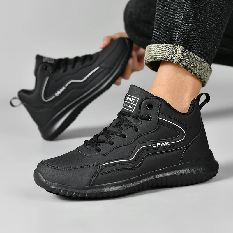 Hotel Chef Shoes Four Seasons Non-Slip Waterproof Oil-Proof Kitchen Work Shoes Light Breathable Outdoor Men's Walking Sneakers