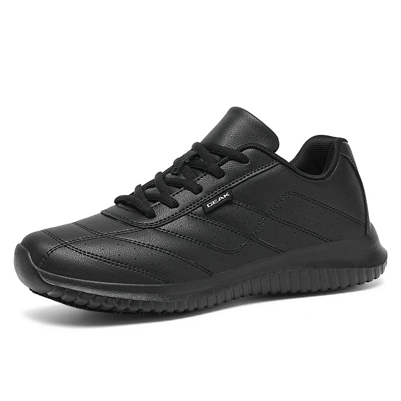 Hotel Chef Shoes Four Seasons Non-Slip Waterproof Oil-Proof Kitchen Work Shoes Light Breathable Outdoor Men's Walking Sneakers