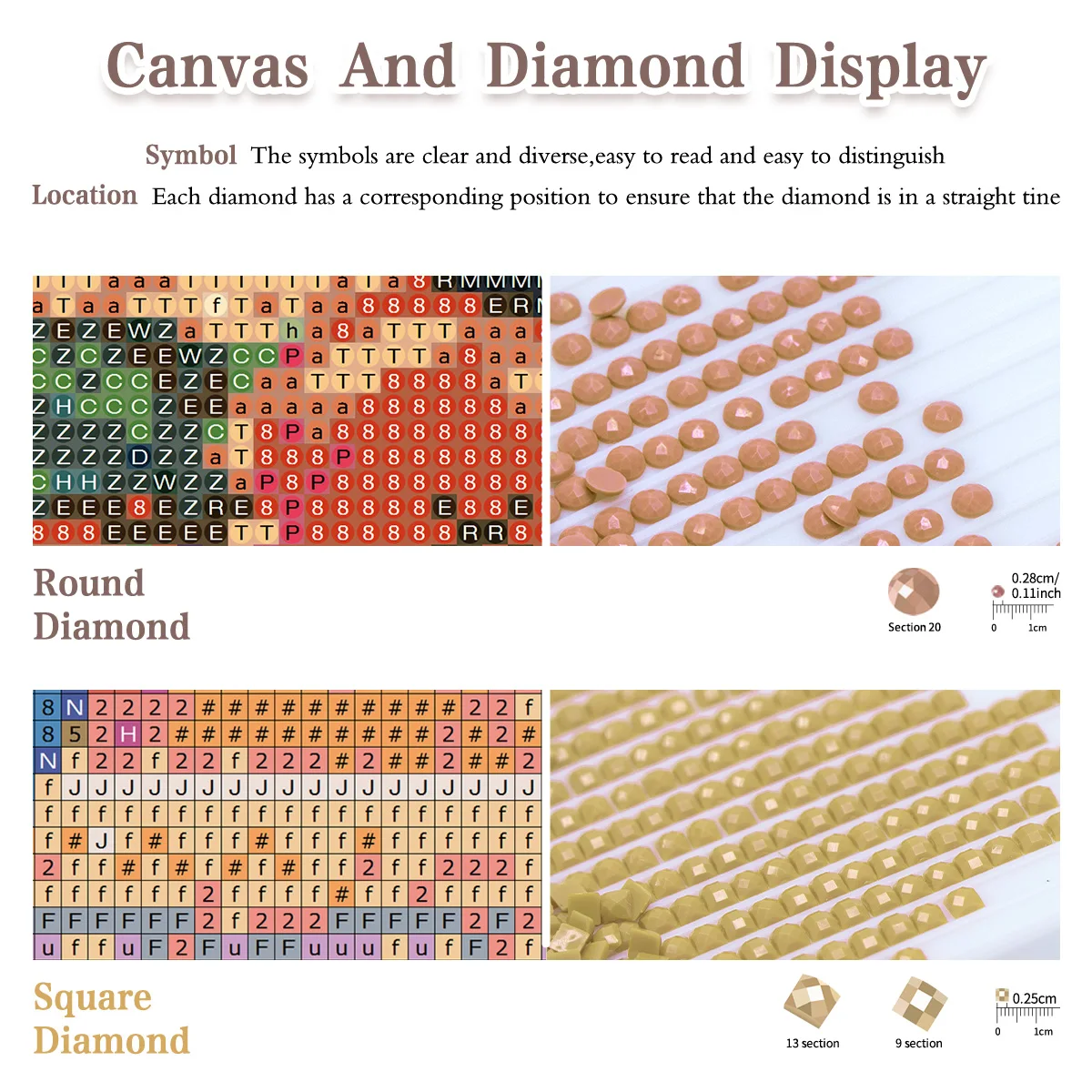 RUOPOTY Diamond Painting Landscape Colorful DIY Diamond Mosaic Cross Stitch Kit for Adult Handicraft Enthusiasts and Home Decor