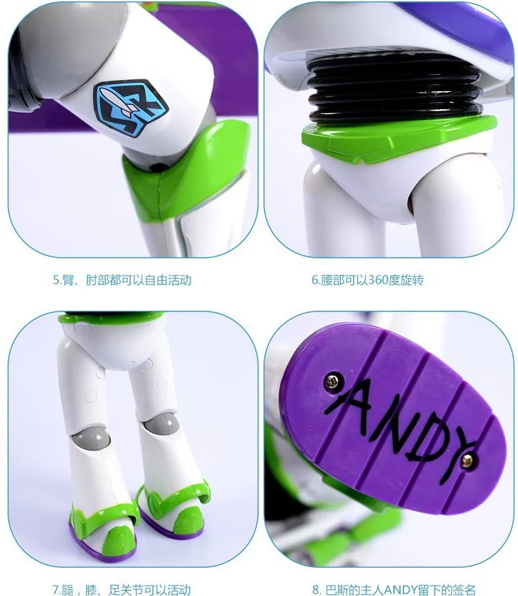 In Stock ToyStory5 40cm Woody Action Figures English Sound Character Doll Cloth Cowboy Movie Merchandise Collection Gifts