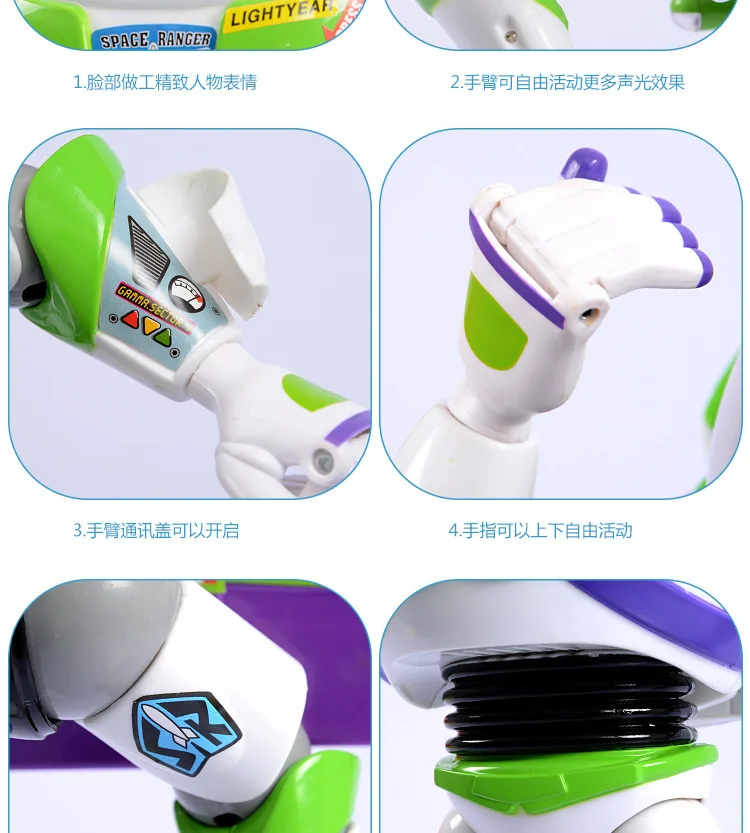 In Stock ToyStory5 40cm Woody Action Figures English Sound Character Doll Cloth Cowboy Movie Merchandise Collection Gifts