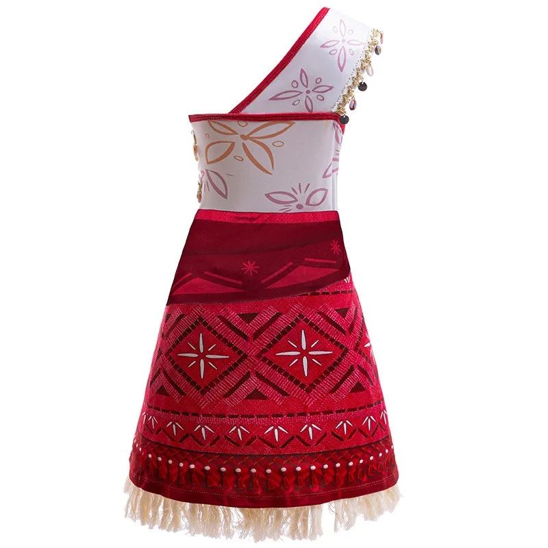 Girls Moana Dress Halloween Party Adventure Costume Girl Princess Fancy Clothes Children