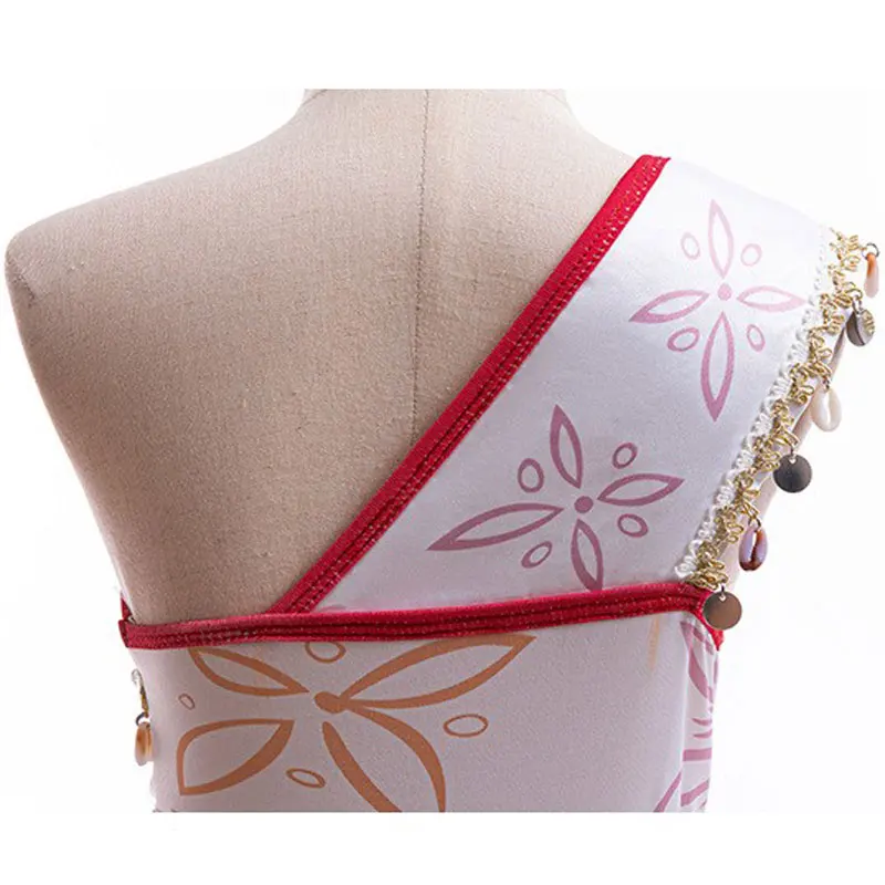 Girls Moana Dress Halloween Party Adventure Costume Girl Princess Fancy Clothes Children