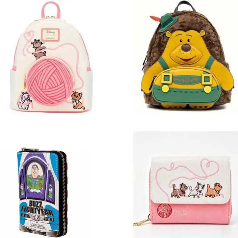 Hot Loungefly X Movie Series Characters A Bug'S Life Creative Design Cartoon Backpack Fashion Travel Portable Cute Fun Gifts