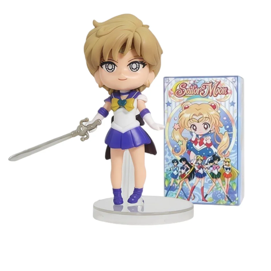 Sailor Moon Figure Blind Box Anime Usagi Tsukino/Chiba Mamoru/Chibiusa Cartoon Figurine Collectible Doll PVC Desktop Model Toys