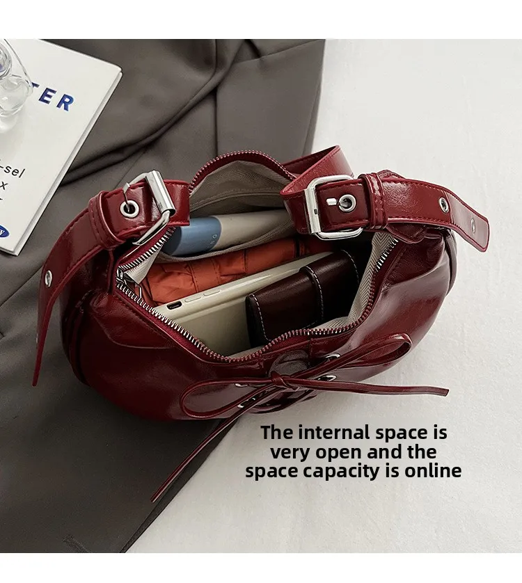 Black Flap Lock Handbags Women PU Leather Top-Handle Messenger Bag Casual Female Crossbody Bag Retro Square Shoulder Bag Purse