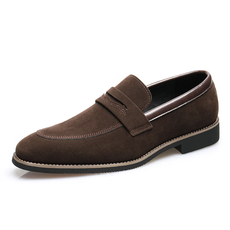 Men's Casual Business Shoes Mens Classic British Style Penny Loafers Moccasins Fashion Party Wedding Flats for Men