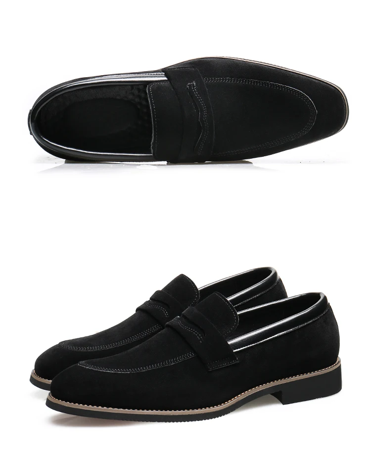 Men's Casual Business Shoes Mens Classic British Style Penny Loafers Moccasins Fashion Party Wedding Flats for Men
