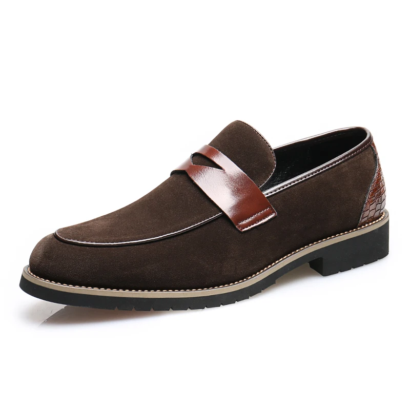Men's Casual Business Shoes Mens Classic British Style Penny Loafers Moccasins Fashion Party Wedding Flats for Men