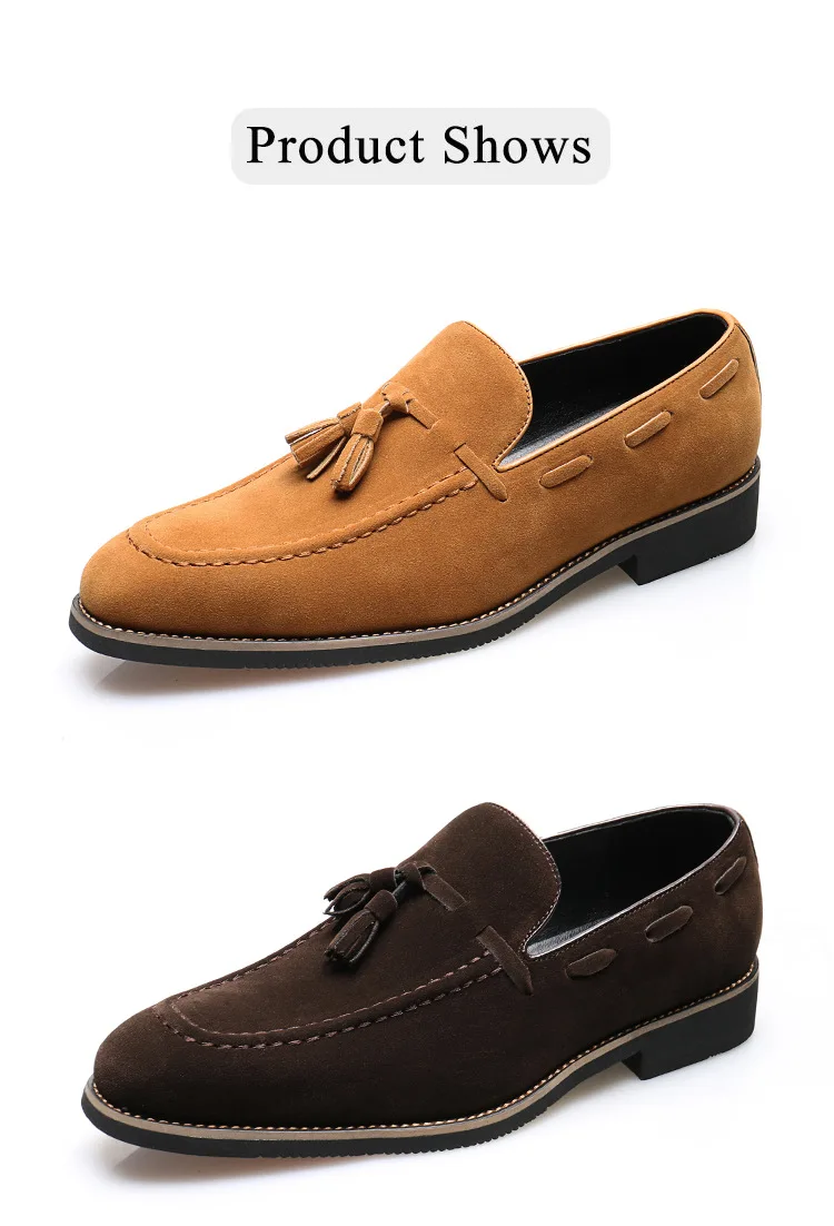 Men's Casual Business Shoes Mens Classic British Style Penny Loafers Moccasins Fashion Party Wedding Flats for Men