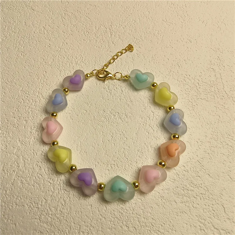 Colorful Pearl Dog Necklace Collar Fashion Jeweled Puppy Cat Collar Candy Color Dog Choker Pet Accessories Supplies