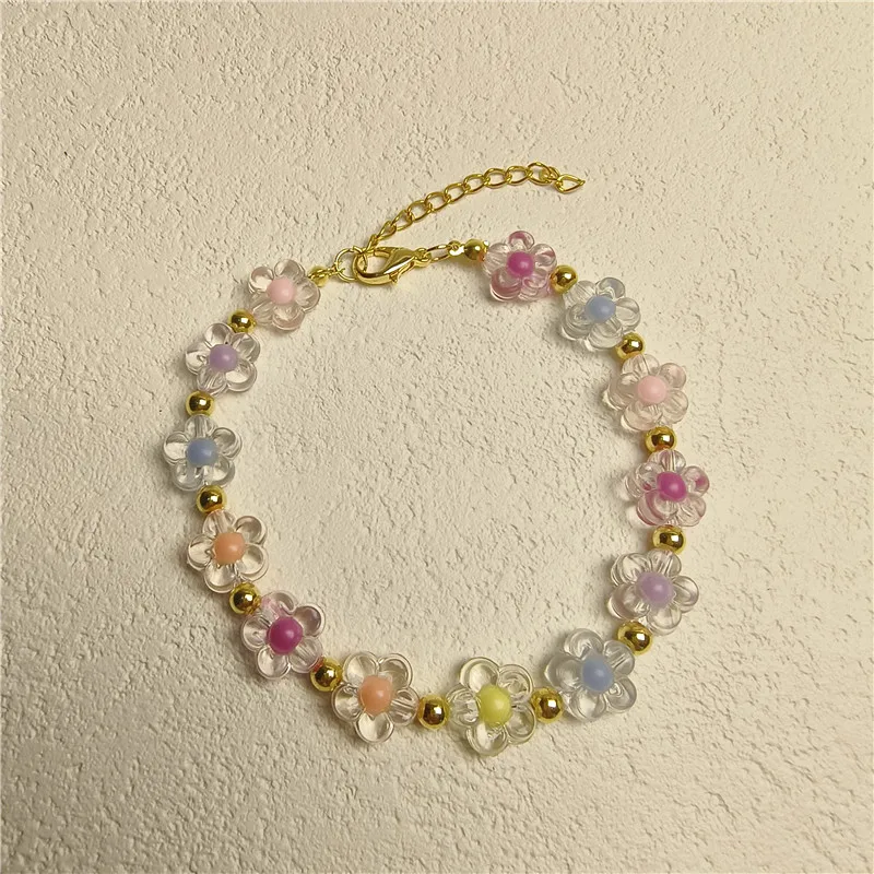 Colorful Pearl Dog Necklace Collar Fashion Jeweled Puppy Cat Collar Candy Color Dog Choker Pet Accessories Supplies