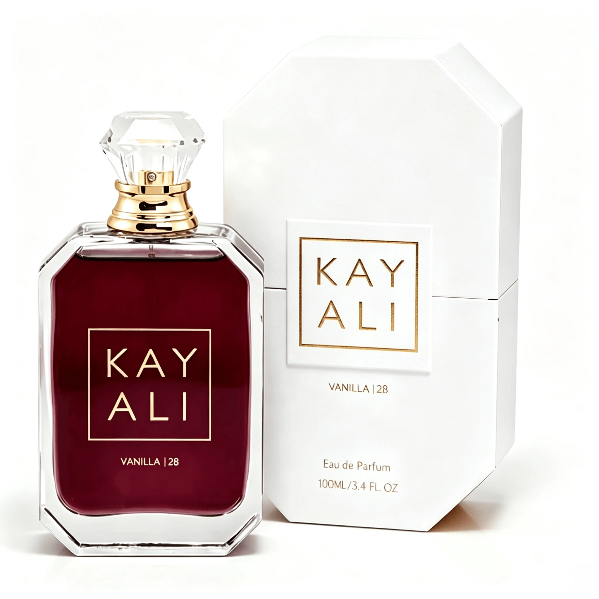 KAYALI Vanilla | 28 Eau de Parfum 3.4oz /100ml, Oriental Gourmand Fragrance for Women & Men, Rich Vanilla Orchid, Brown Sugar, Tonka, Amber Woods & Musk Long Lasting Perfume Spray