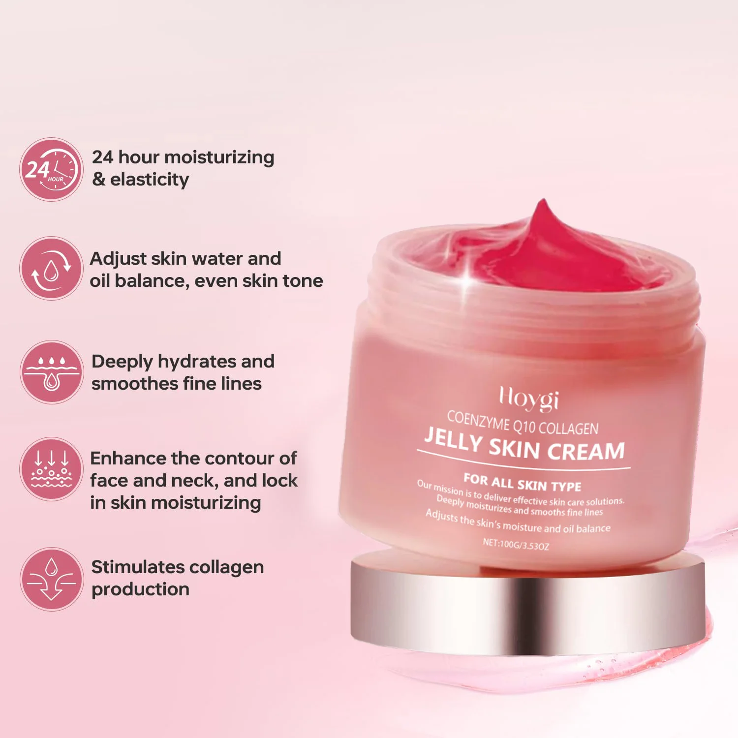 Salmon Collagen Jelly Cream Peel-Off Mask PDRN DNA Overnight Wrapping Facial Mask Elasticity Boosting Skin Glow Korean Skincare