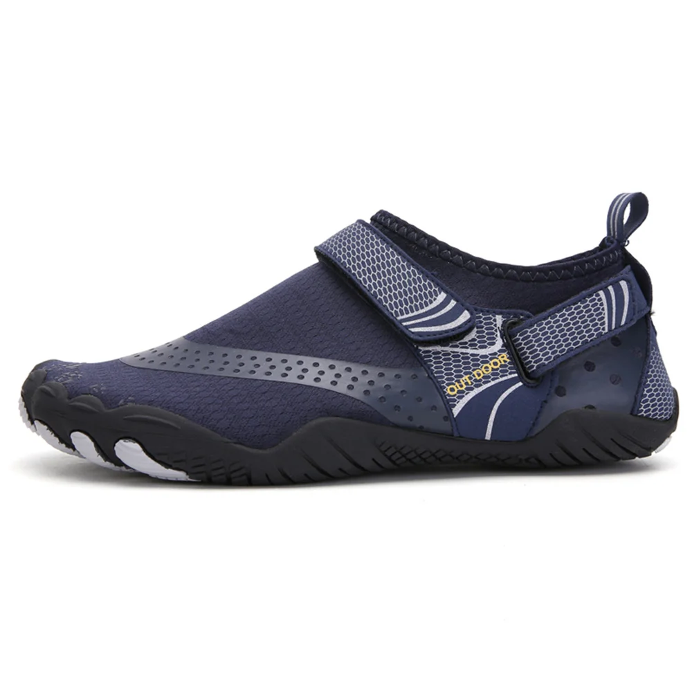 Men Women Water Shoes Quick Dry Non-Slip Five Finger Shoes Outdoor Wading Swimming Barefoot Aqua Shoes Lightweight Sneakers