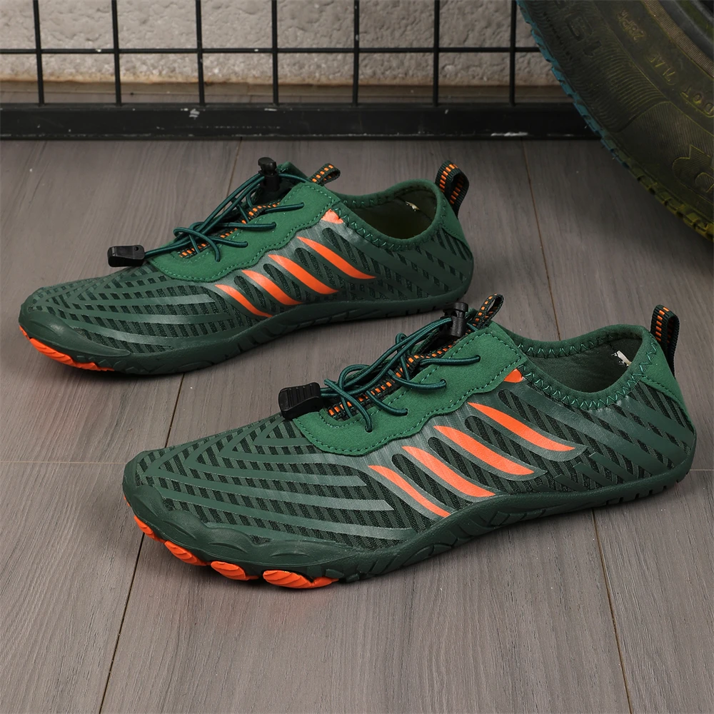 Unisex Quick Dry Water Shoes Men Women Colorful Beach Swimming Surfing Seaside Aqua Shoes Couple Barefoot Upstream Sneakers