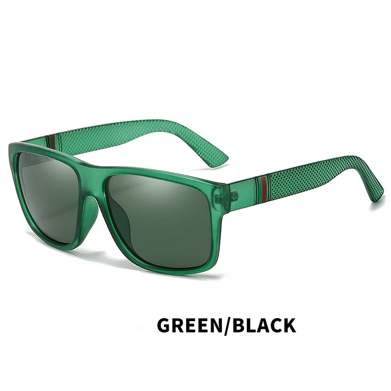 Fashion Oversized Polarized Sunglasses Men Women Luxury Driving Fishing Travel Vintage Square Sun Glasses For Man UV400 Eyewear