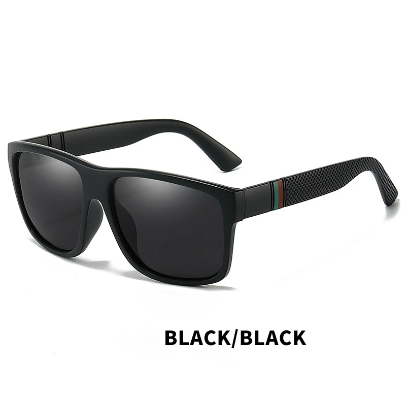 Fashion Oversized Polarized Sunglasses Men Women Luxury Driving Fishing Travel Vintage Square Sun Glasses For Man UV400 Eyewear