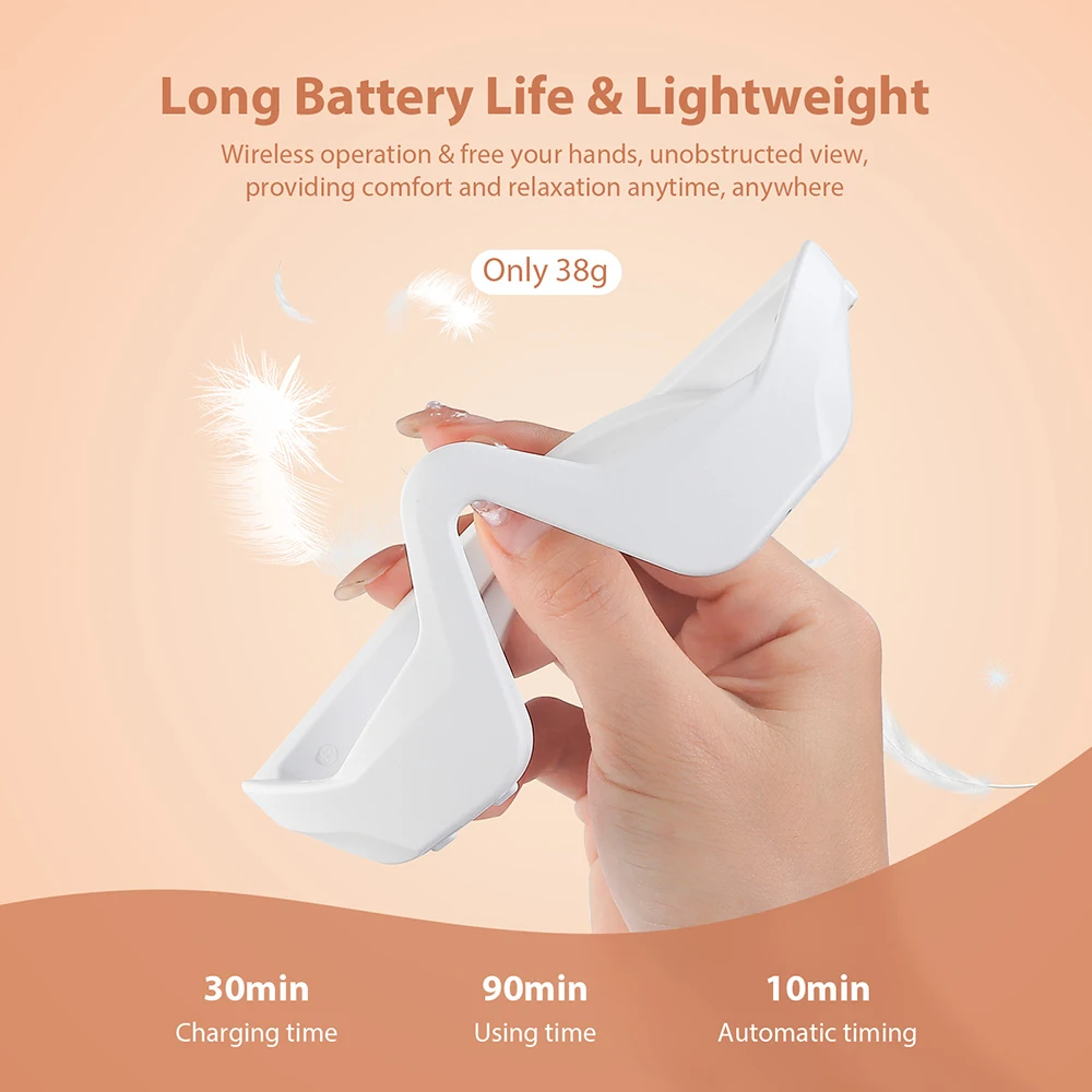 Eye Massager Relieves Eye Fatigue Eyes Massage Glasses Eye Fatigue Relief Massager Under-Eye Glasses Massager