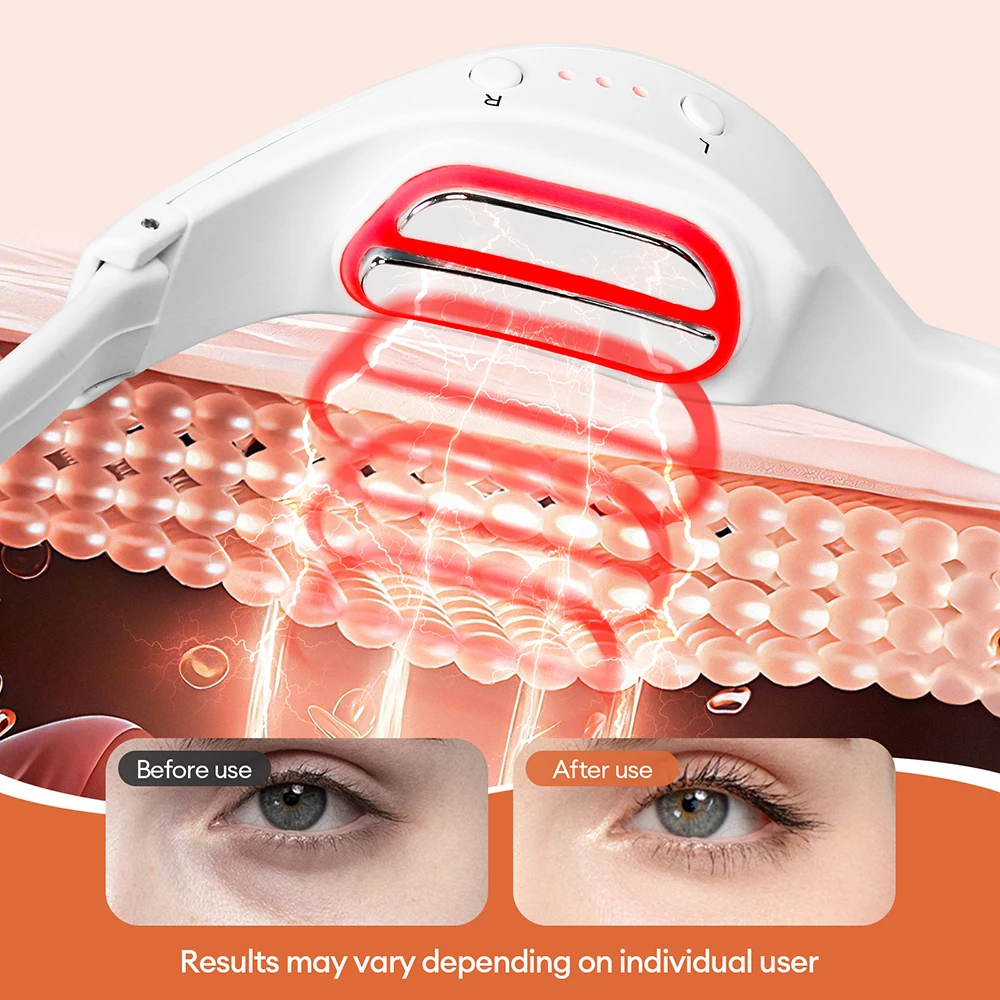 Eye Massager Relieves Eye Fatigue Eyes Massage Glasses Eye Fatigue Relief Massager Under-Eye Glasses Massager
