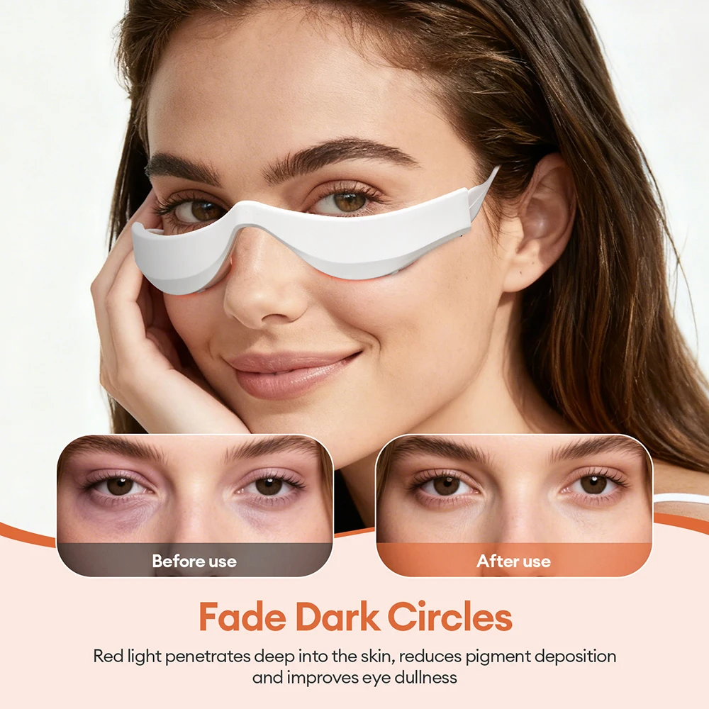 Eye Massager Relieves Eye Fatigue Eyes Massage Glasses Eye Fatigue Relief Massager Under-Eye Glasses Massager