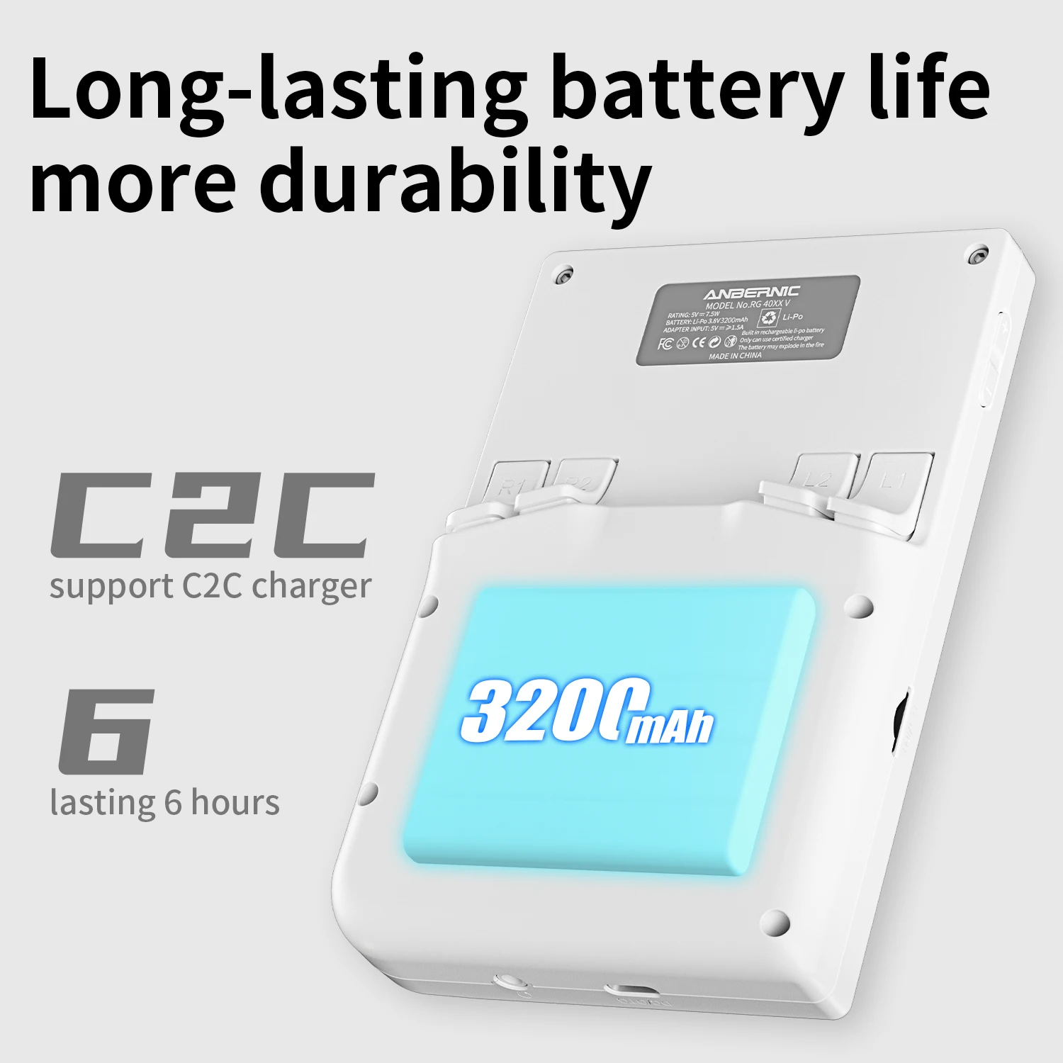 ANBERNIC RG40XXV & RG35XX Plus Retro Handheld Game Console 640*480 IPS Screen Linux 64-bit Support WIFI,Bluetooth,HDMI