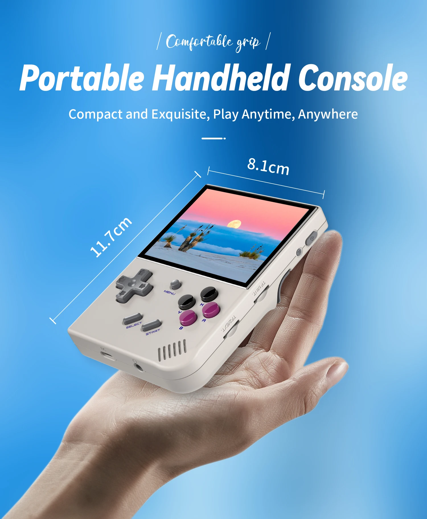 ANBERNIC RG40XXV & RG35XX Plus Retro Handheld Game Console 640*480 IPS Screen Linux 64-bit Support WIFI,Bluetooth,HDMI