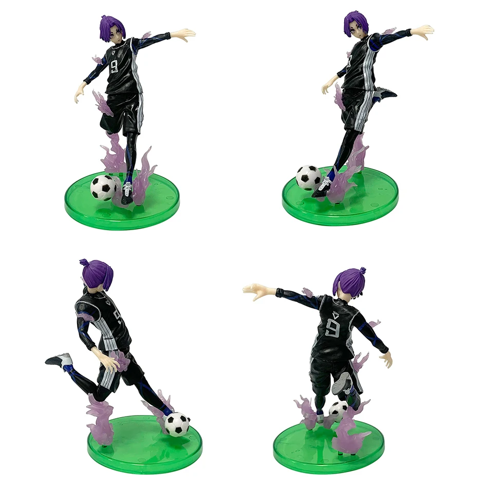 BLUE LOCK Anime Isagi Yoichi Seishiro Bachira Meguru Bachira Meguru Mikage Reo PVC Action Figures Anime Cartoon Model Toy Gift