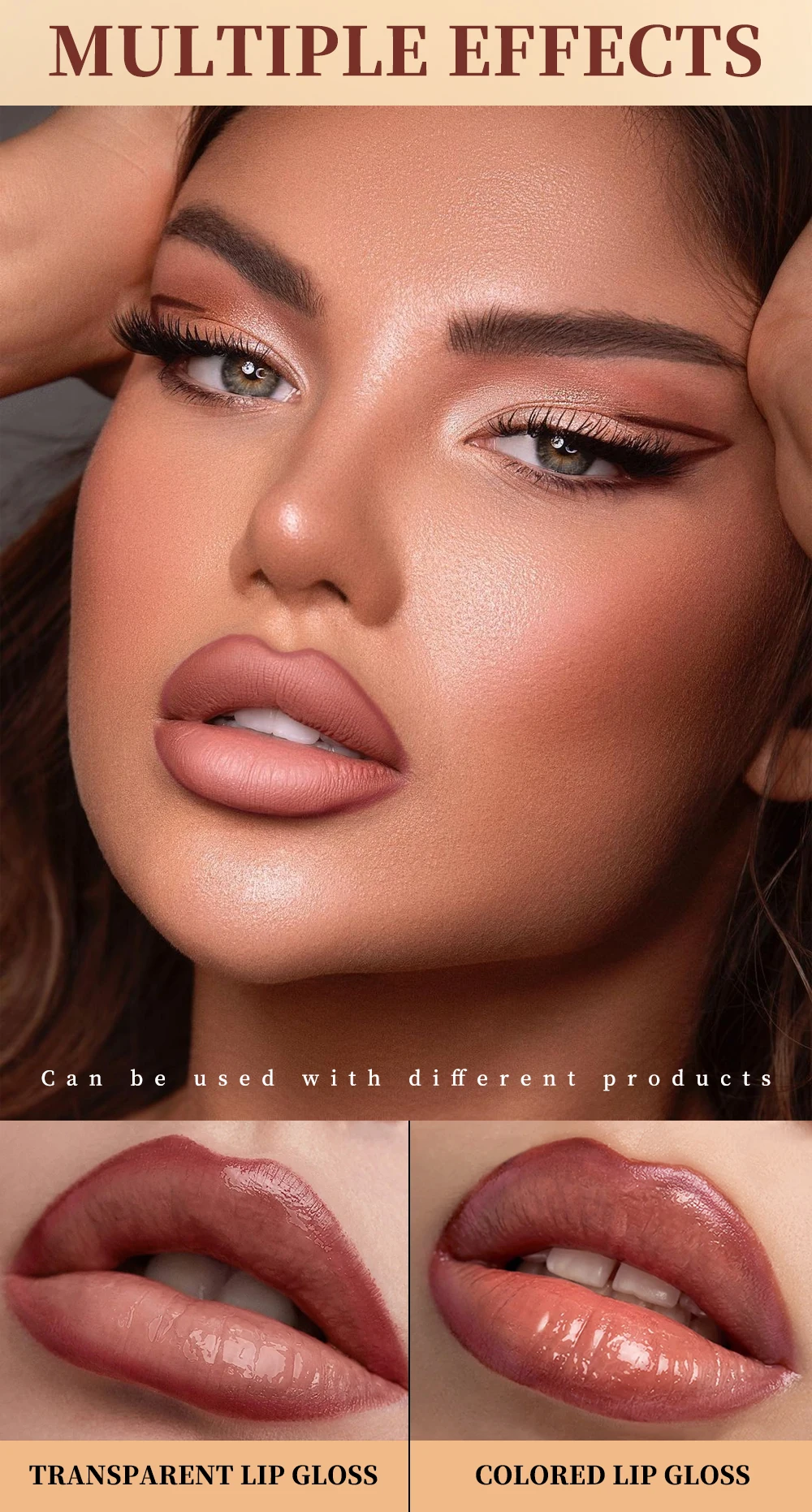 QIBEST 12 Colors Lip Liner Pen Kits Waterproof Sweat-proof Not Easy To Fade Lipliner Non-stick Cup Lipstick Pencil Makeup Sets