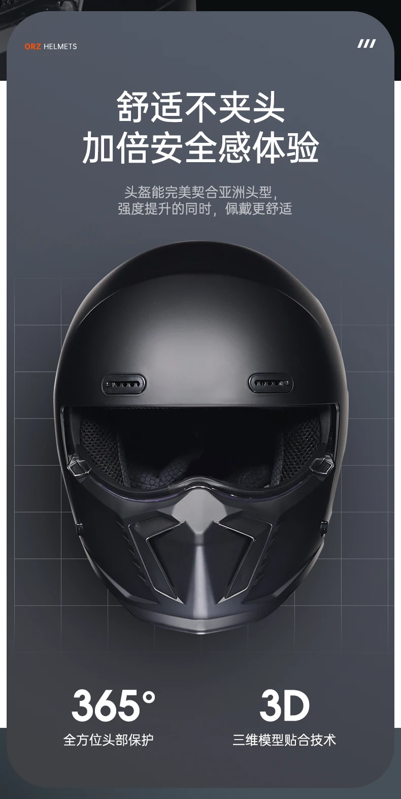 New Retro Motorcycle Helmet Casco Para Motos Multi Functional Combination Helmet Black Warrior Scorpion Helmet Casco Para Motos