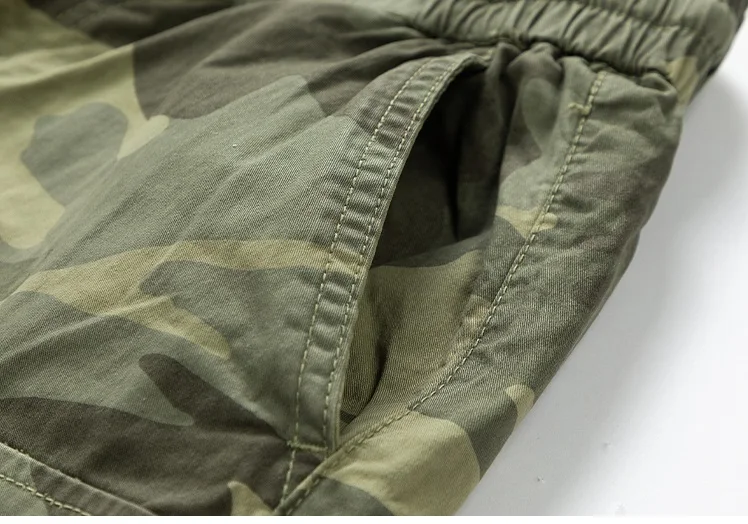 New Summer Men Cotton Cargo Shorts Men Fashion Breeche Bermuda Beach Jogger Shorts  Japanese Style  Casual Shorts Male