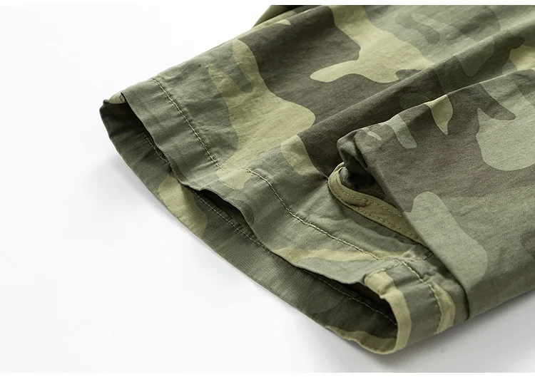 New Summer Men Cotton Cargo Shorts Men Fashion Breeche Bermuda Beach Jogger Shorts  Japanese Style  Casual Shorts Male