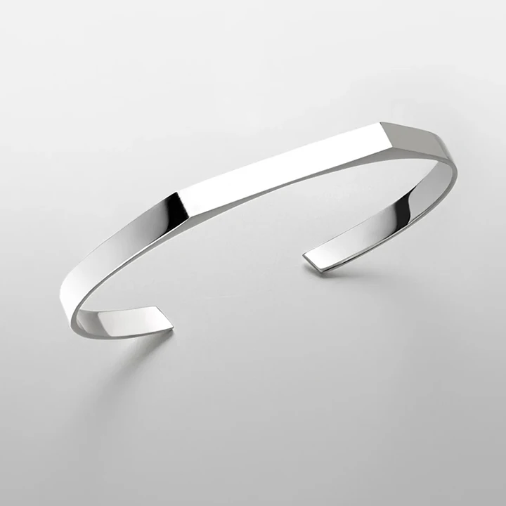 EMANCO Latest Design Minimalist Heptagon Bracelet Stainless Steel Bracelet Gold Plated Minimalist Bracelet for Men and Women