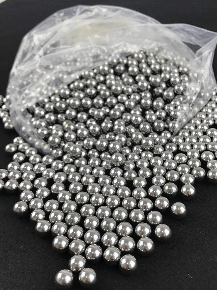 Steel ball 8mm 500/1000 pcsHigh-carbon Steel Balls Solid Smooth Bearing Steel Ball Spherical Bead Balls
