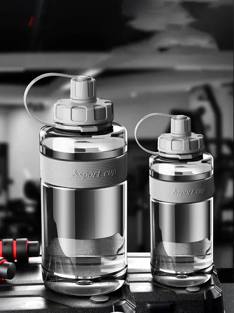 2 Liter Big Water Bottle with Straw 2L/1.5L/1L/0.6L Large Capacity School Gym Sports Drinking Bottles BPA Free Fitness