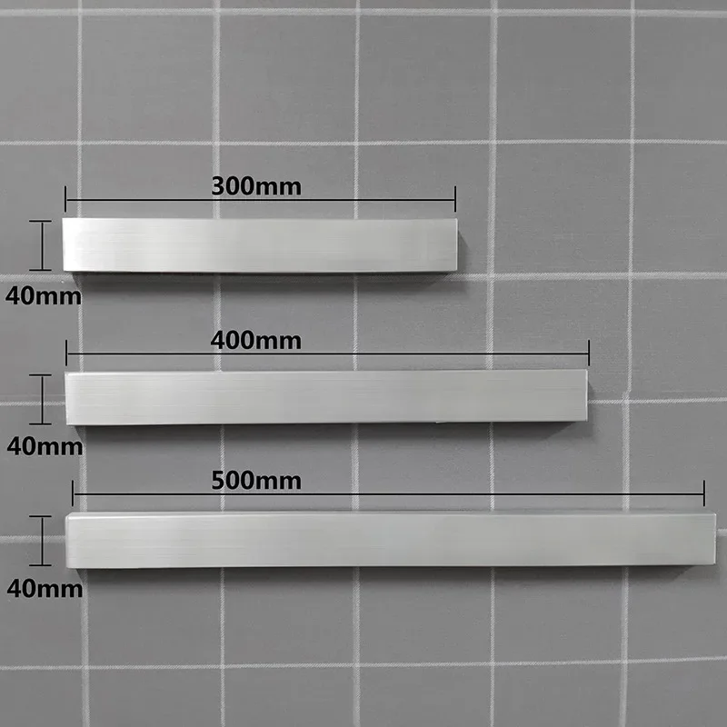 30/40/50CM Magnetic Knife Holder for Wall Stainless Steel Strong Magnetic Knife Strip for Knife Organizer Kitchen Accessories