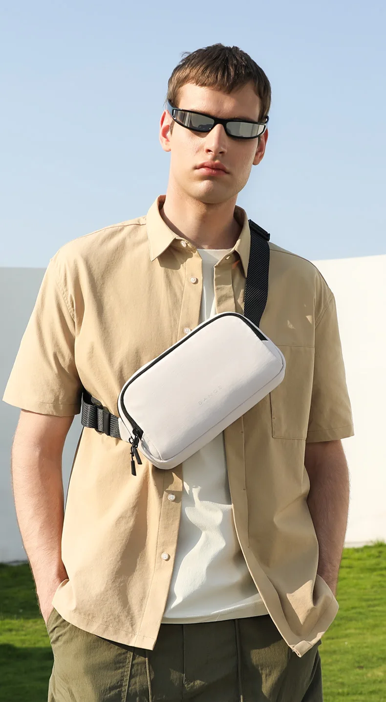 Bange Men Travel Organizers Portable Male Travel Bags Oxford Cluth Cable Storage Bags