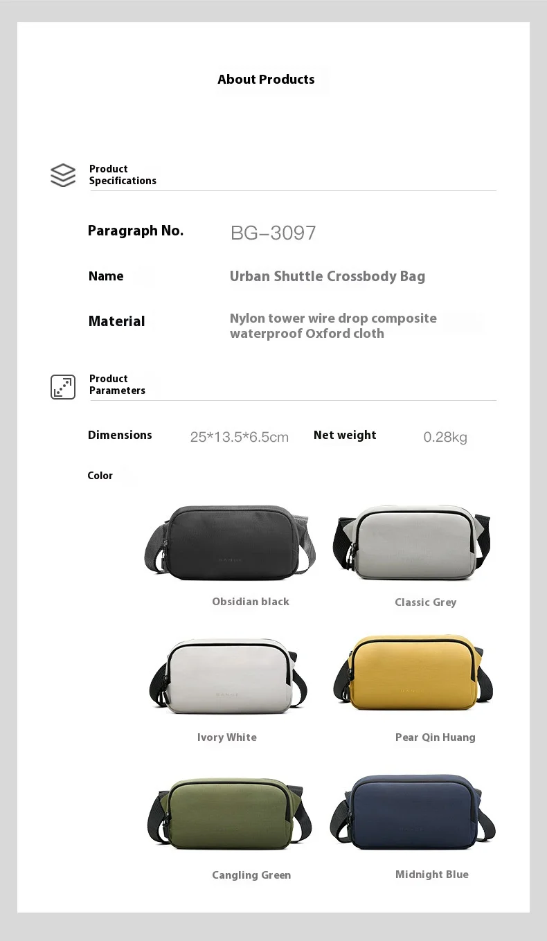 Bange Men Travel Organizers Portable Male Travel Bags Oxford Cluth Cable Storage Bags
