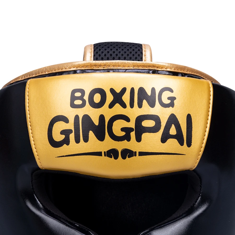 Kids Boxing Helmet MMA Sanda Muay Thai Safety Head Gear Taekwondo Full-Covered Headgear Kids Training Protective Equipment